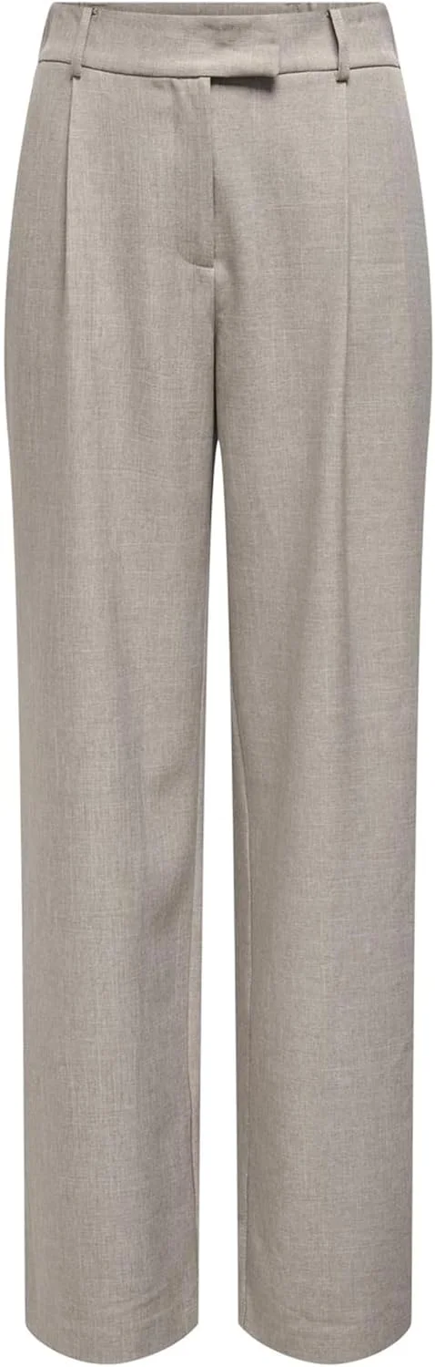 شلوار زنانه مدل Onllinda Hw Str Mel Pants Cc Tlr از ONLY (تک عددی)