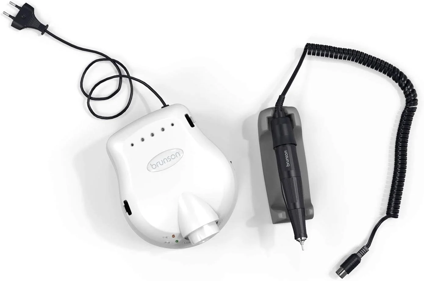 دستگاه سوهان برقی ناخن حرفه ای Brunson PRO Master، سوهان برقی ناخن حرفه ای - کیفیت عالی (سفید)