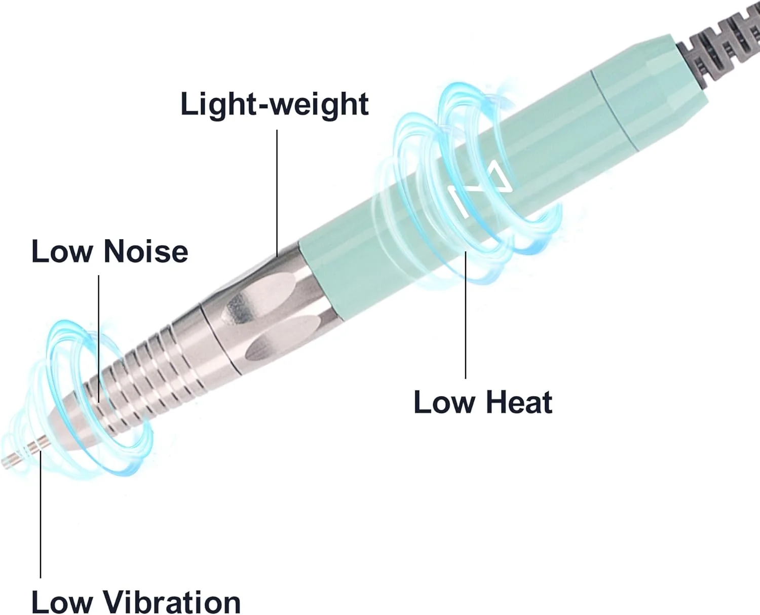 هندپیس موتور براشلس ناخن - 35000 دور در دقیقه | دستگاه شامل نمی شود | سازگار با سیستم دریل ناخن براشلس (هندپیس - پری دریایی) هندپیس موتور براشلس ناخن - 35000 دور در دقیقه | دستگاه شامل نمی شود | سازگار با سیستم دریل ناخن براشلس (هندپیس - پری دریایی)