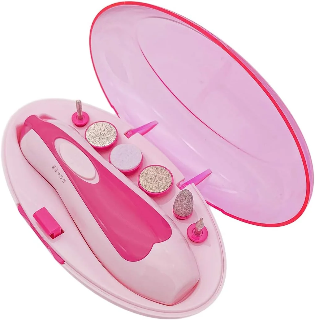 ست مانیکور برقی DIFLY، ابزار پیرایش و سوهان ناخن با نور LED، مراقبت ملایم و ایمن از ناخن ست مانیکور برقی DIFLY، ابزار پیرایش و سوهان ناخن با نور LED، مراقبت ملایم و ایمن از ناخن