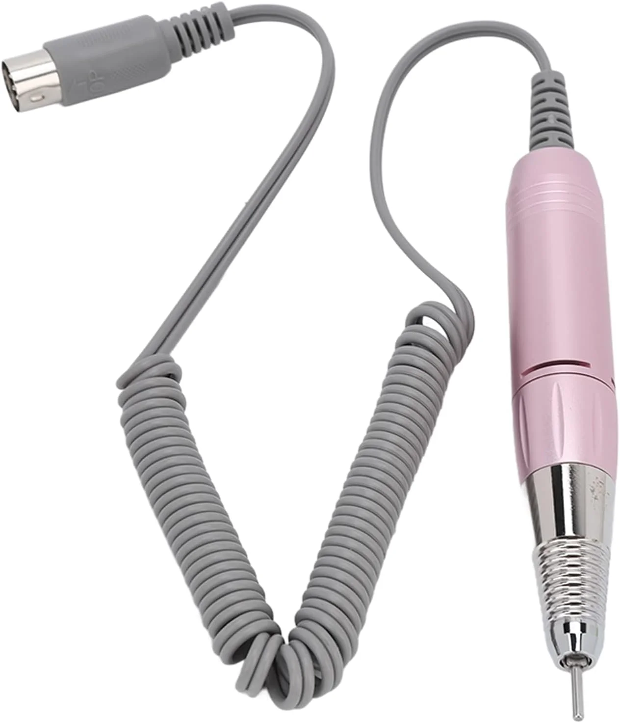 قلم دستگاه سوهان برقی ناخن، دسته سوهان برقی قابل تنظیم 3000 دور در دقیقه، دسته فلزی سوهان برقی، لوازم جانبی پولیش مانیکور پدیکور برای سالن، صورتی قلم دستگاه سوهان برقی ناخن، دسته سوهان برقی قابل تنظیم 3000 دور در دقیقه، دسته فلزی سوهان برقی، لوازم جانبی پولیش مانیکور پدیکور برای سالن، صورتی