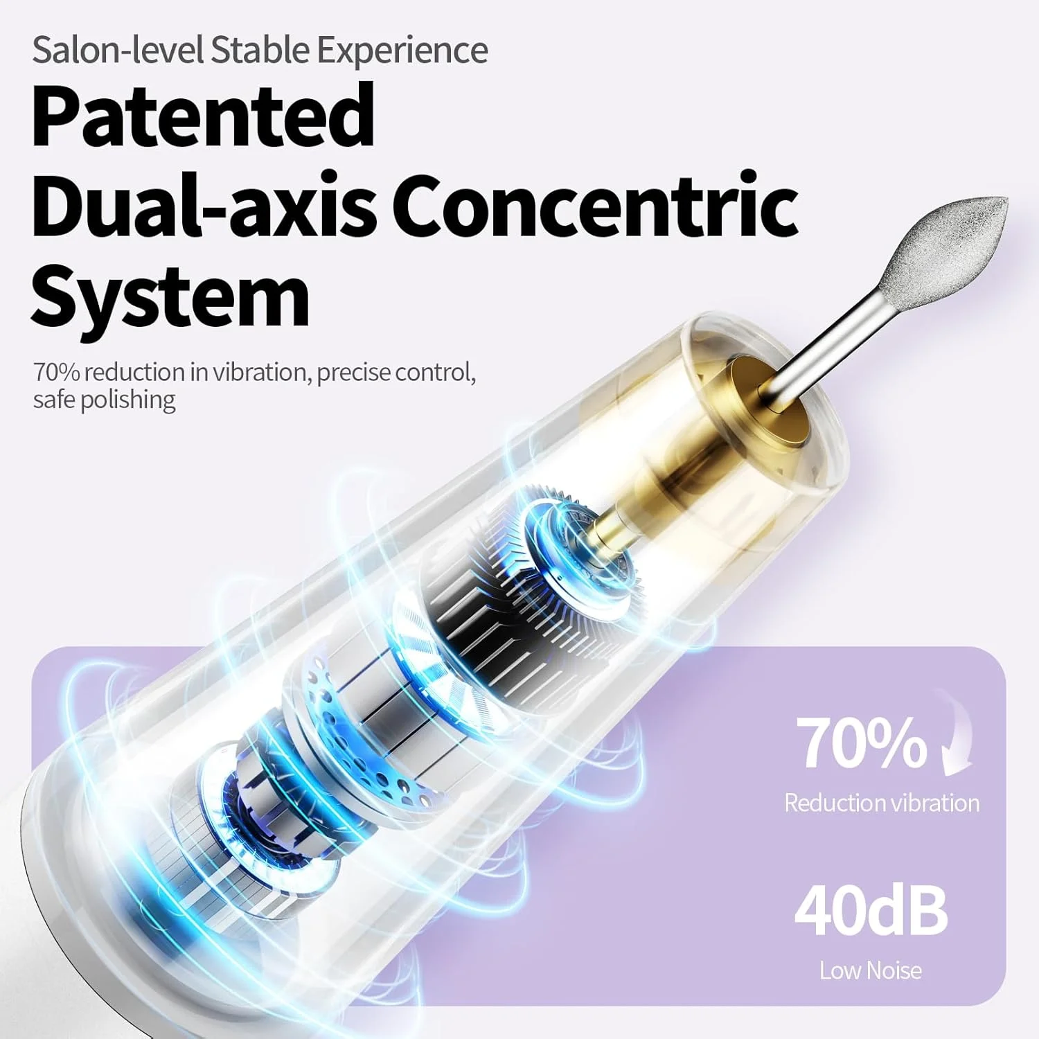 ست سوهان برقی ناخن حرفه ای - سوهان برقی ناخن بی سیم 9 سرعته با نمایشگر LED، دستگاه سوهان ناخن قابل حمل برای ناخن های ژلی آکریلیک، ابزار بافر پیرایشگر دست و پا برای زنان، مردان، نوزاد، سفید ست سوهان برقی ناخن حرفه ای - سوهان برقی ناخن بی سیم 9 سرعته با نمایشگر LED، دستگاه سوهان ناخن قابل حمل برای ناخن های ژلی آکریلیک، ابزار بافر پیرایشگر دست و پا برای زنان، مردان، نوزاد، سفید