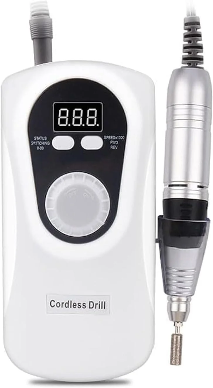 ست مانیکور برقی گلوبال فشن - 30000 دور در دقیقه، ست قابل حمل - موتور قدرتمند، طراحی سبک، سرعت متغیر، چرخش به جلو/عقب، صدای کم، ست 6 تکه - CJ-DM001 (سفید) ست مانیکور برقی گلوبال فشن - 30000 دور در دقیقه، ست قابل حمل - موتور قدرتمند، طراحی سبک، سرعت متغیر، چرخش به جلو/عقب، صدای کم، ست 6 تکه - CJ-DM001 (سفید)