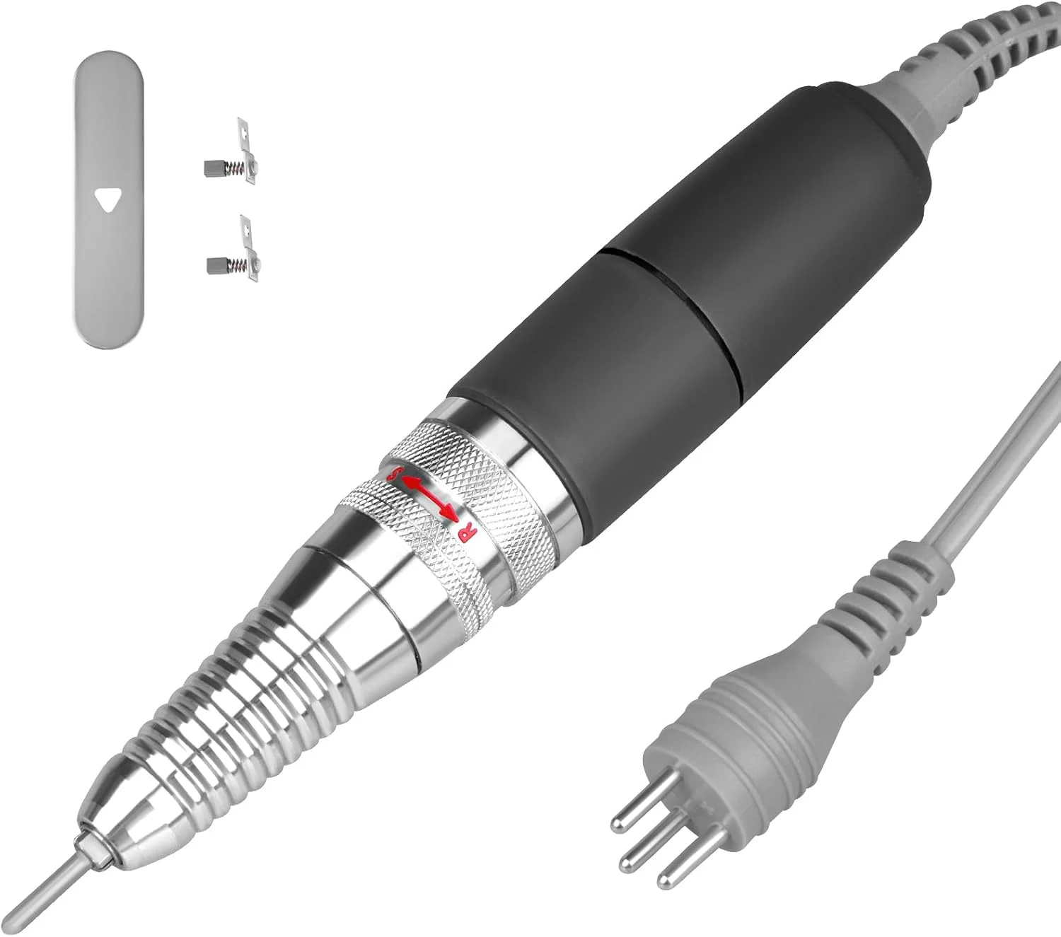 هندپیس دریل ناخن برای دستگاه UP200، دسته جایگزین برقی حرفه ای سوهان ناخن HoMove 35000 دور در دقیقه 3 پین، کم صدا و راحت (فقط هندپیس) هندپیس دریل ناخن برای دستگاه UP200، دسته جایگزین برقی حرفه ای سوهان ناخن HoMove 35000 دور در دقیقه 3 پین، کم صدا و راحت (فقط هندپیس)