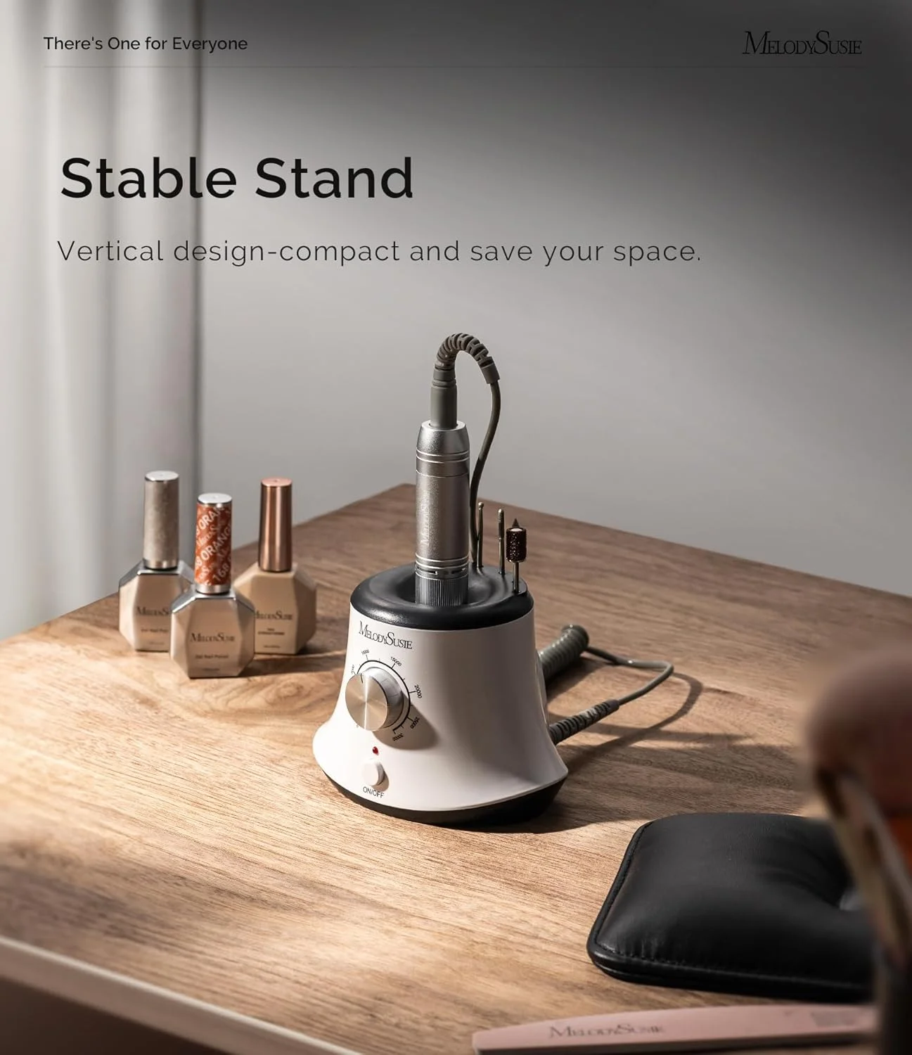 دستگاه سوهان برقی ناخن ملودی سوزی Scarlet 30,000 دور در دقیقه - سرعت بالا، حرارت کم، صدای کم، لرزش کم، حرفه ای