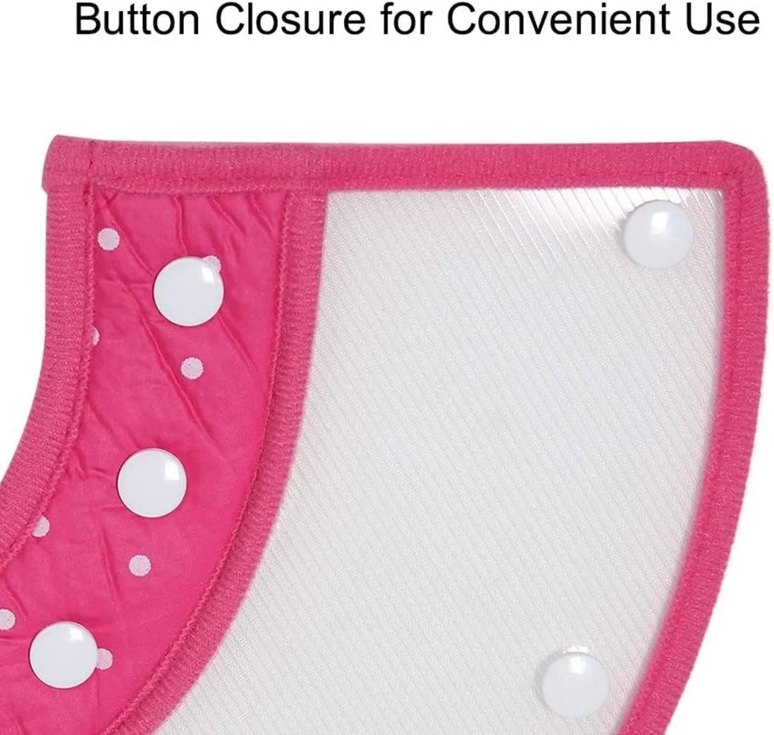 مخروط حیوانات خانگی ELECDON، طوق الیزابتی سبک وزن قابل تنظیم 17 تا 23 سانتی متر برای توله سگ ها، سگ های کوچک و گربه ها، طوق مخروطی گربه ای قابل تنظیم، شفاف و لبه دار (صورتی) مخروط حیوانات خانگی ELECDON، طوق الیزابتی سبک وزن قابل تنظیم 17 تا 23 سانتی متر برای توله سگ ها، سگ های کوچک و گربه ها، طوق مخروطی گربه ای قابل تنظیم، شفاف و لبه دار (صورتی)