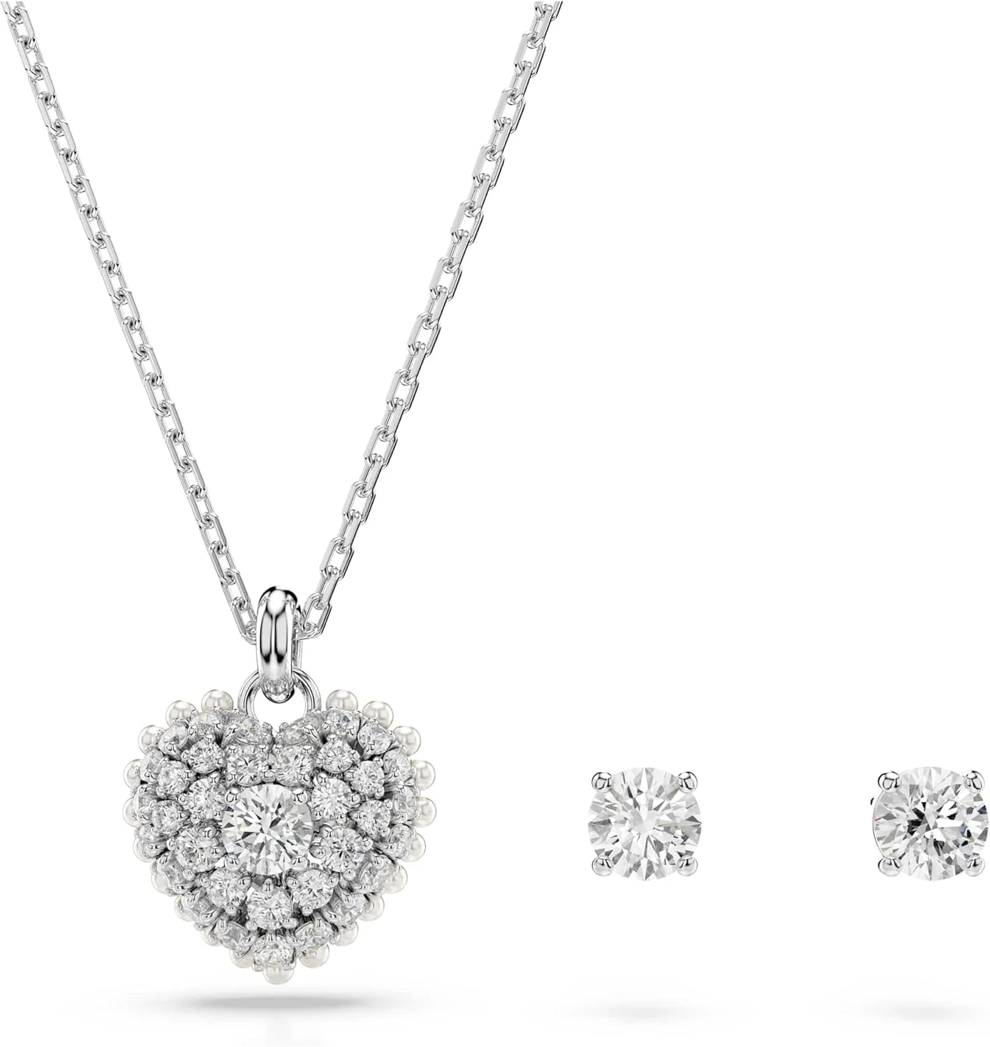 ست هایپربولا سواروسکی، بی نهایت، سفید، روکش طلایی رزگلد ست هایپربولا سواروسکی، بی نهایت، سفید، روکش طلایی رزگلد