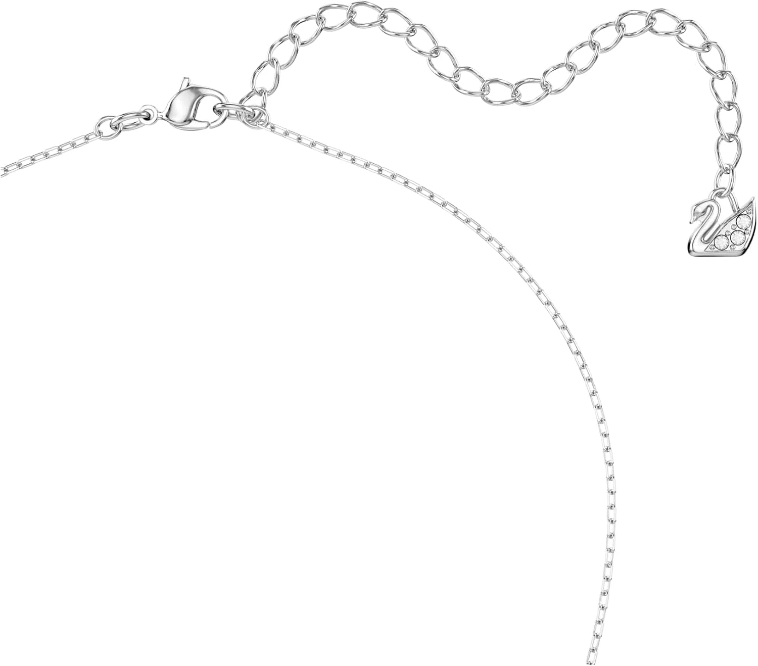 ست پاپیون Swarovski Lifelong، پاپیون، آبی، روکش رودیوم