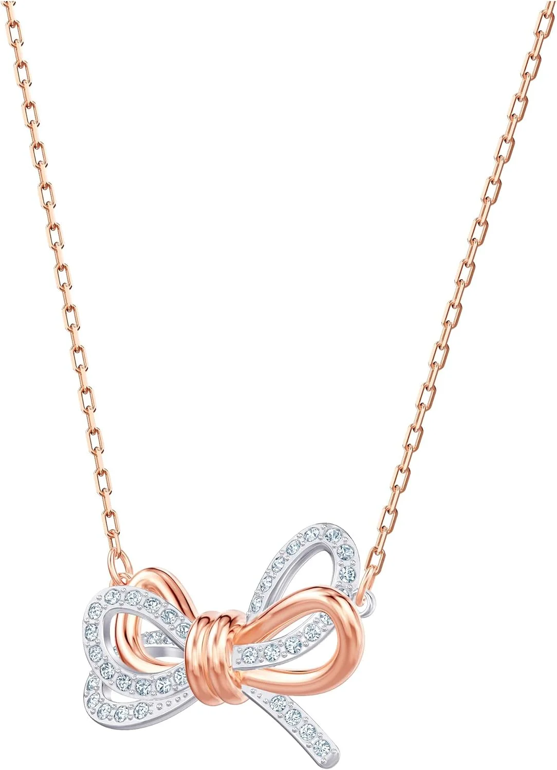 گردنبند پاپیونی زنانه سواروسکی گردنبند پاپیونی زنانه سواروسکی