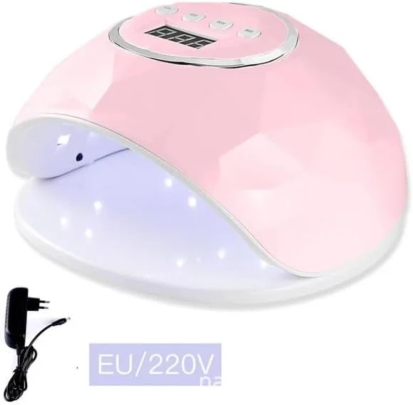 دستگاه خشک کن لاک ناخن برونسون، لامپ ال ای دی یو وی 86 وات با سنسور و صفحه نمایش ال سی دی برای ناخن های ژلی، لامپ ناخن حرفه ای برای طراحی ناخن انگشتان دست و پا با 4 تایمر، مناسب برای همه ژل ها دستگاه خشک کن لاک ناخن برونسون، لامپ ال ای دی یو وی 86 وات با سنسور و صفحه نمایش ال سی دی برای ناخن های ژلی، لامپ ناخن حرفه ای برای طراحی ناخن انگشتان دست و پا با 4 تایمر، مناسب برای همه ژل ها