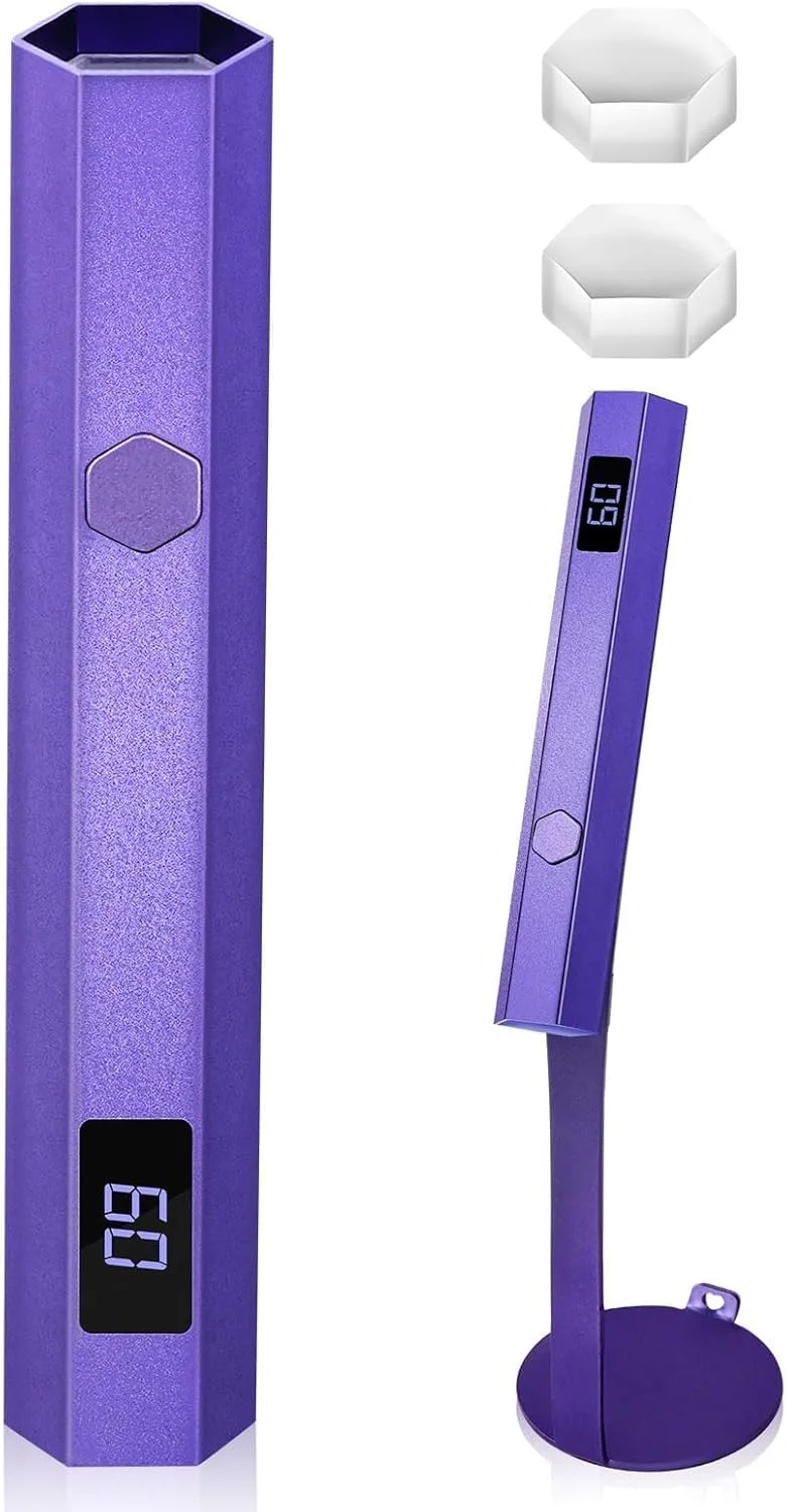 چراغ UV برای ناخن، چراغ های UV برای ناخن های ژلی، چراغ مینی UV LED با قابلیت خشک کردن سریع 10 ثانیه ای به همراه مهر ناخن و پایه مغناطیسی، خشک کن قابل حمل ناخن با نور UV برای خشک کردن لاک ژل، مناسب برای مانیکور خانگی چراغ UV برای ناخن، چراغ های UV برای ناخن های ژلی، چراغ مینی UV LED با قابلیت خشک کردن سریع 10 ثانیه ای به همراه مهر ناخن و پایه مغناطیسی، خشک کن قابل حمل ناخن با نور UV برای خشک کردن لاک ژل، مناسب برای مانیکور خانگی