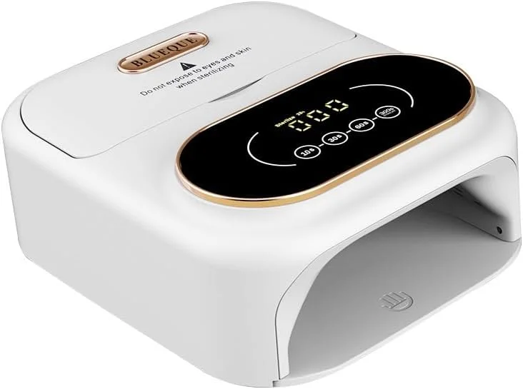 دستگاه خشک کن لاک ژل UV LED حرفه ای، سفید، نمایشگر دیجیتال، خشک کننده سریع لاک ژل با تایمر، سنسور اتوماتیک، دستگاه مانیکور قابل حمل دستگاه خشک کن لاک ژل UV LED حرفه ای، سفید، نمایشگر دیجیتال، خشک کننده سریع لاک ژل با تایمر، سنسور اتوماتیک، دستگاه مانیکور قابل حمل