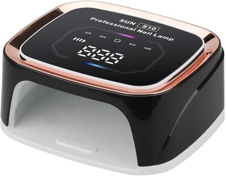 دستگاه خشک کن لاک ناخن LED UV حرفه ای، مشکی و رزگلد، 36 لامپ LED، نمایشگر دیجیتال، دستگاه مانیکور با کیفیت سالن دستگاه خشک کن لاک ناخن LED UV حرفه ای، مشکی و رزگلد، 36 لامپ LED، نمایشگر دیجیتال، دستگاه مانیکور با کیفیت سالن
