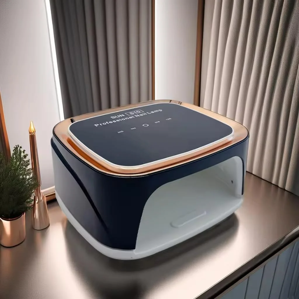 دستگاه خشک کن لاک ناخن LED UV حرفه ای، مشکی و رزگلد، 36 لامپ LED، نمایشگر دیجیتال، دستگاه مانیکور با کیفیت سالن دستگاه خشک کن لاک ناخن LED UV حرفه ای، مشکی و رزگلد، 36 لامپ LED، نمایشگر دیجیتال، دستگاه مانیکور با کیفیت سالن