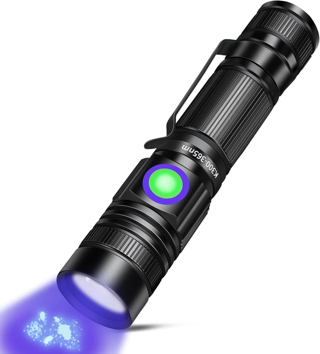 چراغ قوه فرابنفش UV قابل شارژ USB 365 نانومتری مینی، چراغ قوه دستی قابل حمل LED قدرتمند فرابنفش، فوکوس قابل تنظیم برای خشک کردن رزین، تشخیص ادرار حیوانات خانگی چراغ قوه فرابنفش UV قابل شارژ USB 365 نانومتری مینی، چراغ قوه دستی قابل حمل LED قدرتمند فرابنفش، فوکوس قابل تنظیم برای خشک کردن رزین، تشخیص ادرار حیوانات خانگی