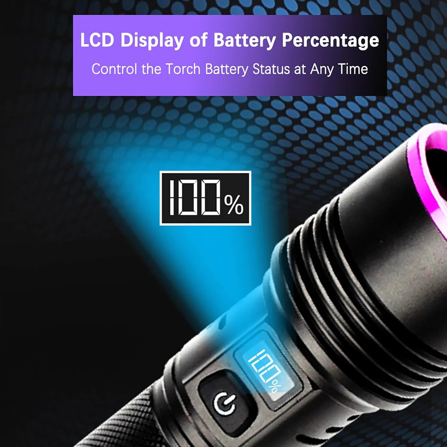 چراغ قوه UV 30 وات، 7000 میلی آمپر ساعت، نور UV 365 نانومتری پرقدرت، چراغ قوه نور سیاه LED چهار هسته ای قابل شارژ USB برای ادرار سگ و گربه، لکه های خشک، نشت AC، شیشه اورانیوم، حشرات چراغ قوه UV 30 وات، 7000 میلی آمپر ساعت، نور UV 365 نانومتری پرقدرت، چراغ قوه نور سیاه LED چهار هسته ای قابل شارژ USB برای ادرار سگ و گربه، لکه های خشک، نشت AC، شیشه اورانیوم، حشرات