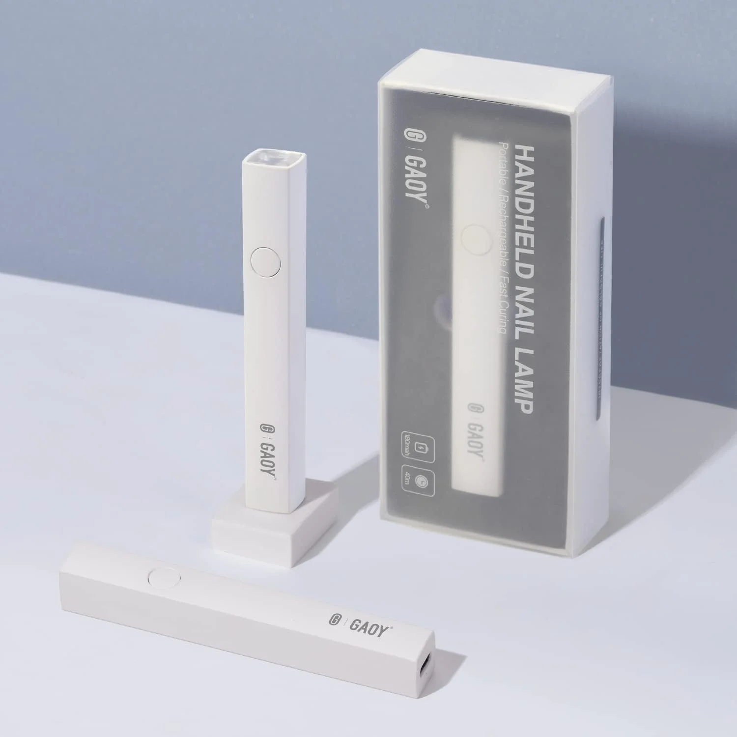 چراغ UV دستی GAOY برای ناخن های ژلی، مینی چراغ ناخن، قابل حمل بی سیم شارژی، خشک کننده سریع چراغ UV دستی GAOY برای ناخن های ژلی، مینی چراغ ناخن، قابل حمل بی سیم شارژی، خشک کننده سریع