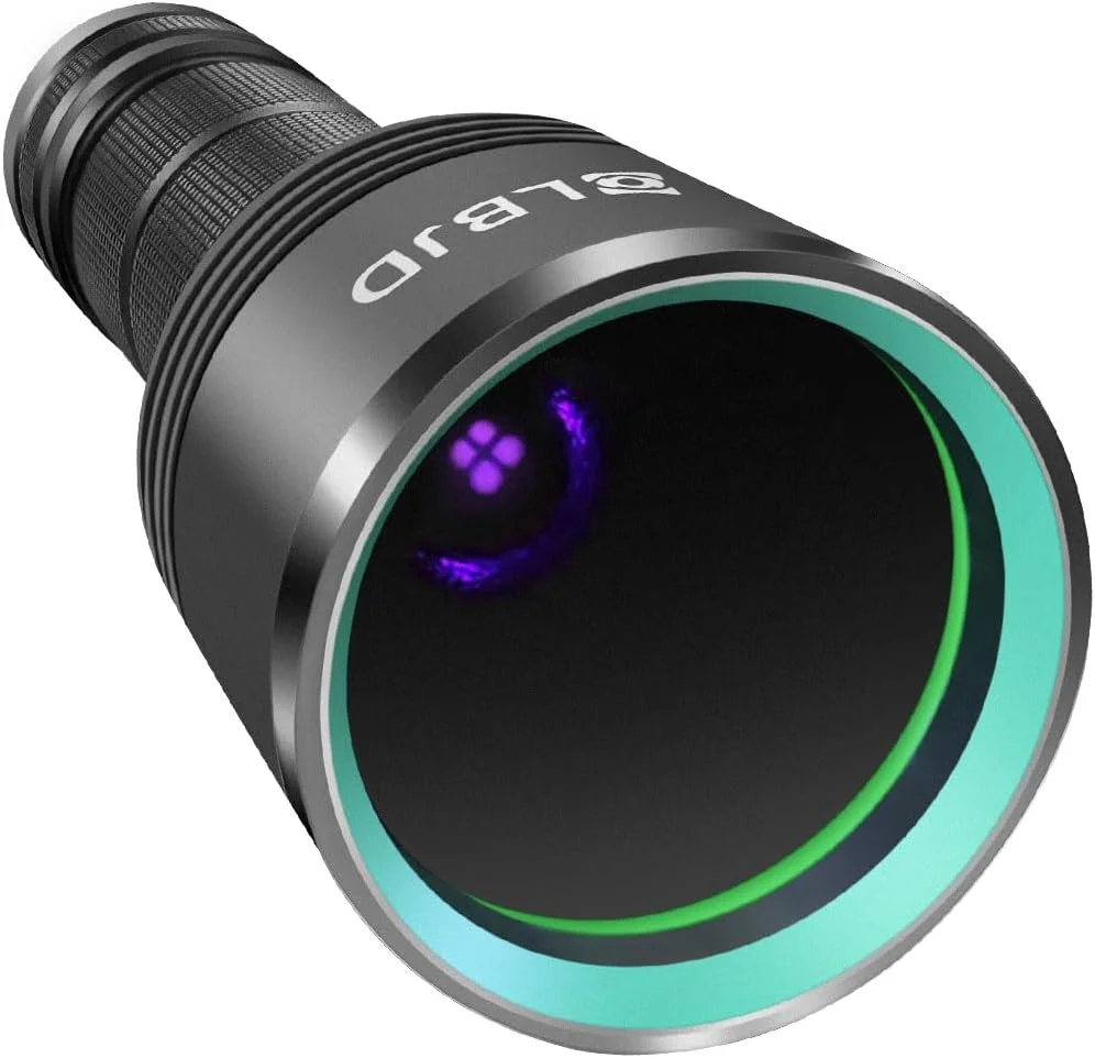 چراغ قوه فرابنفش LBJD، چراغ قوه های قابل شارژ 365 نانومتری با فیلتر 4 LED، قدرت بالا و برد بلند درجه حرفه ای، مناسب برای مصارف تجاری، تشخیص ادرار حیوانات خانگی، رزین، سنگ ها چراغ قوه فرابنفش LBJD، چراغ قوه های قابل شارژ 365 نانومتری با فیلتر 4 LED، قدرت بالا و برد بلند درجه حرفه ای، مناسب برای مصارف تجاری، تشخیص ادرار حیوانات خانگی، رزین، سنگ ها