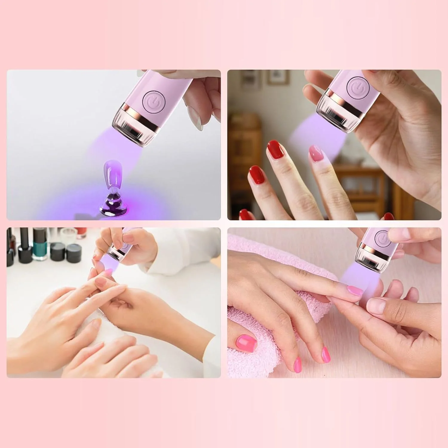 چراغ LED برای ناخن های ژلی - دستگاه خشک کننده لاک UV با 2 تنظیمات تایمر، لامپ خشک کن ناخن زنانه، برای خانه، مرکز اسپا، سالن زیبایی، مسافرت، تعطیلات، دفتر، محوطه دانشگاه، آپارتمان چراغ LED برای ناخن های ژلی - دستگاه خشک کننده لاک UV با 2 تنظیمات تایمر، لامپ خشک کن ناخن زنانه، برای خانه، مرکز اسپا، سالن زیبایی، مسافرت، تعطیلات، دفتر، محوطه دانشگاه، آپارتمان