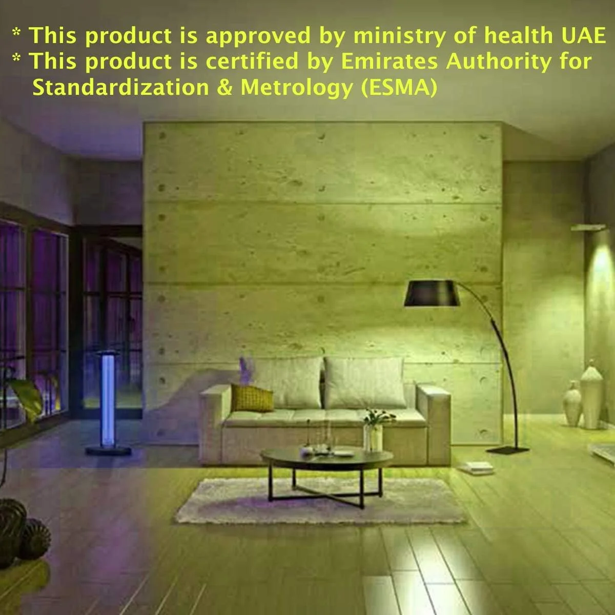 لامپ ضدعفونی کننده هوای فرابنفش قابل حمل لِدوانس 36 وات، سازگار با محیط زیست، بدون اُزون و بدون باقیمانده شیمیایی، تاخیر شروع 30 ثانیه، تایمر داخلی با کنترل از راه دور، دارای تاییدیه اِسما، مشکی لامپ ضدعفونی کننده هوای فرابنفش قابل حمل لِدوانس 36 وات، سازگار با محیط زیست، بدون اُزون و بدون باقیمانده شیمیایی، تاخیر شروع 30 ثانیه، تایمر داخلی با کنترل از راه دور، دارای تاییدیه اِسما، مشکی