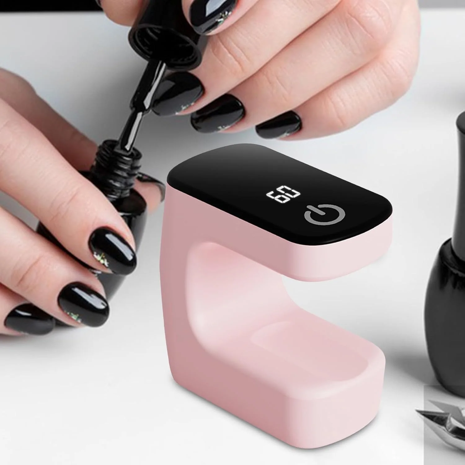 دستگاه خشک کن لاک ناخن UV LED، قابل حمل، مناسب استفاده در سالن، منزل، مسافرت و کارگاه دستگاه خشک کن لاک ناخن UV LED، قابل حمل، مناسب استفاده در سالن، منزل، مسافرت و کارگاه