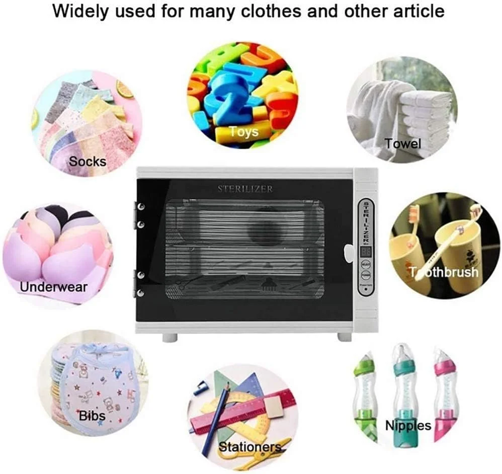 جعبه استریل کننده نور UV، کابینت ضد عفونی کننده UV حرفه ای، ابزار ناخن حوله قیچی با دستگاه استریل کننده با صفحه نمایش LED و تنظیم تایمر. جعبه استریل کننده نور UV، کابینت ضد عفونی کننده UV حرفه ای، ابزار ناخن حوله قیچی با دستگاه استریل کننده با صفحه نمایش LED و تنظیم تایمر.