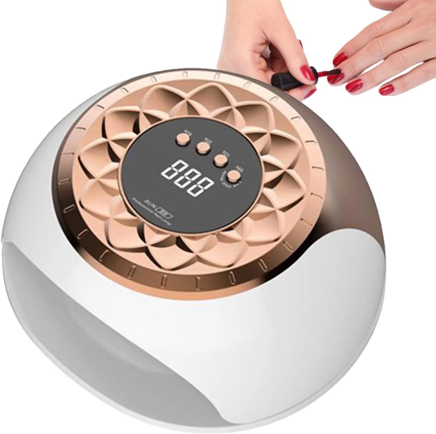 دستگاه خشک کن لاک ناخن - نور سریع خشک کننده ژل - دستگاه چند منظوره قابل حمل UV LED برای استفاده در خانه، مسافرت، دست و پا دستگاه خشک کن لاک ناخن - نور سریع خشک کننده ژل - دستگاه چند منظوره قابل حمل UV LED برای استفاده در خانه، مسافرت، دست و پا