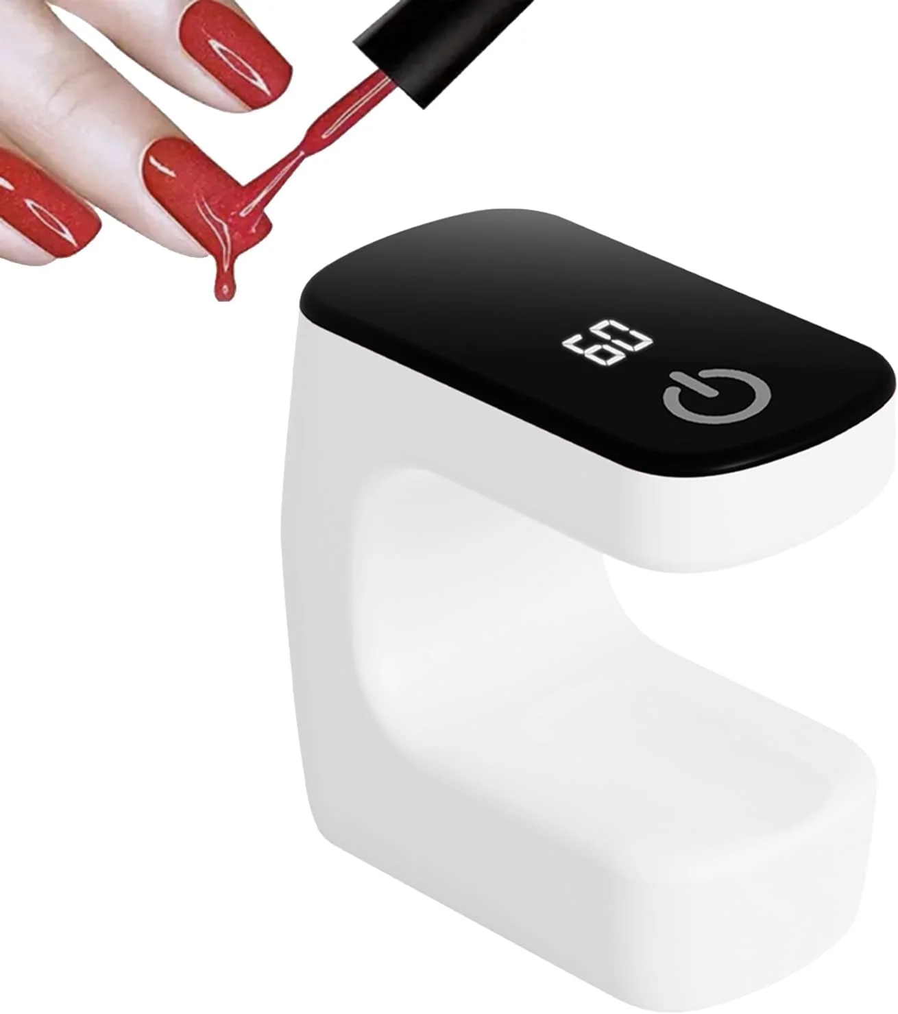 دستگاه خشک کن لاک ناخن UV LED، دستگاه کوچک مانیکور برای استفاده در منزل، سالن، مسافرت، کارگاه و مناسب برای بانوان و افراد پرمشغله دستگاه خشک کن لاک ناخن UV LED، دستگاه کوچک مانیکور برای استفاده در منزل، سالن، مسافرت، کارگاه و مناسب برای بانوان و افراد پرمشغله