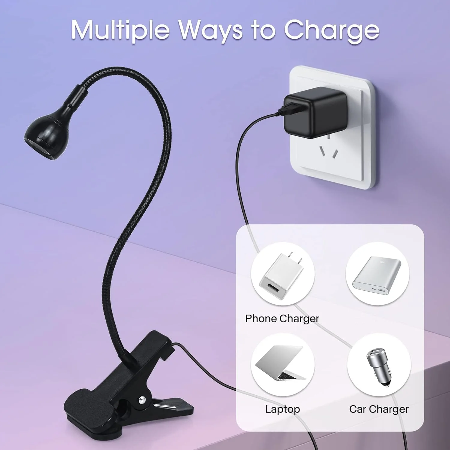 چراغ LED کوچک ناخن NALACAL، نور UV قابل حمل برای ناخن، خشک کن سریع لاک ژل با گردن غازی و گیره، چراغ لاک ناخن برای ابزار حرفه ای ناخن DIY خانگی، سفید چراغ LED کوچک ناخن NALACAL، نور UV قابل حمل برای ناخن، خشک کن سریع لاک ژل با گردن غازی و گیره، چراغ لاک ناخن برای ابزار حرفه ای ناخن DIY خانگی، سفید