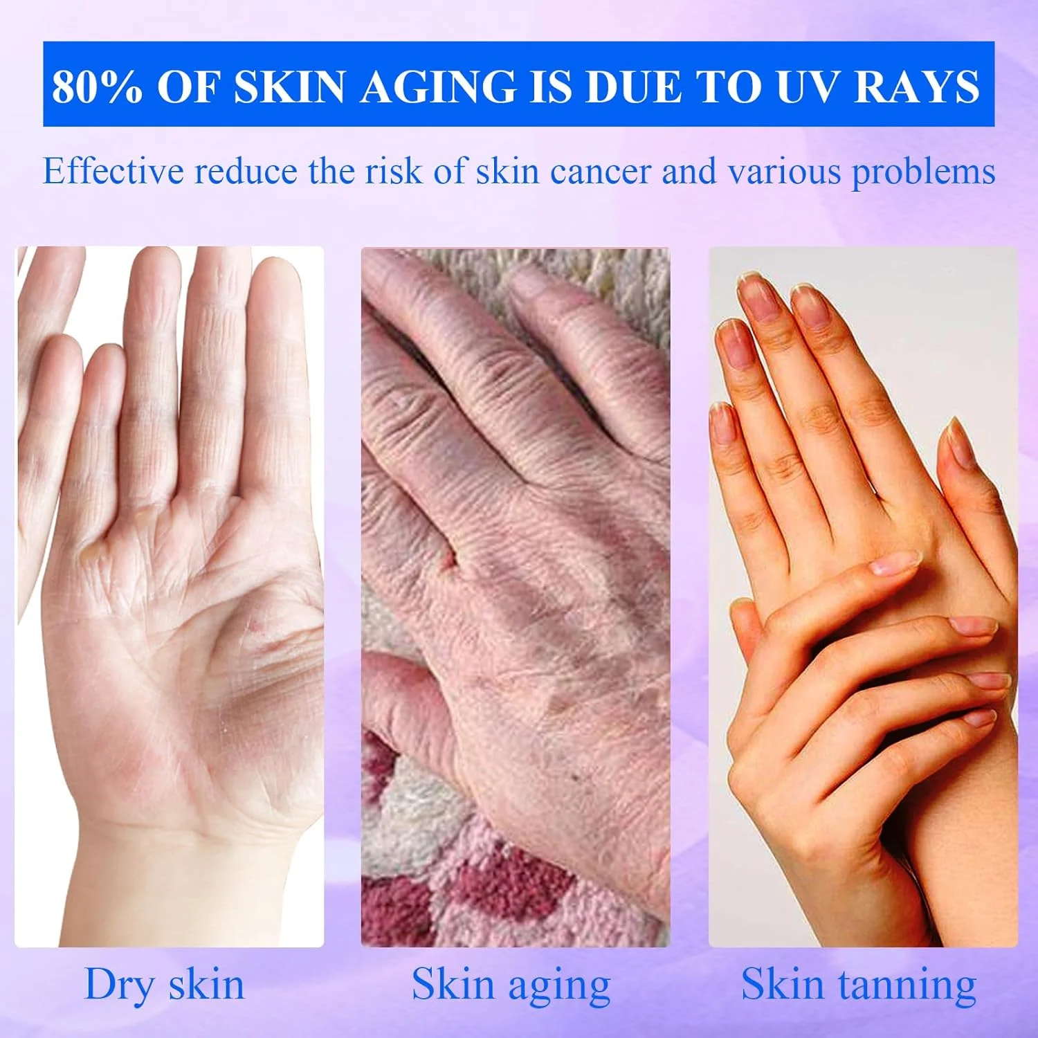 دستکش های مانیکور ژلی محافظت در برابر اشعه ماوراء بنفش، محافظ UV، کشسان، دستکش های بدون انگشت، دستکش های ضد UV ناخن، محافظت از دست ها در برابر چراغ های LED، دستکش های نیم انگشتی برای لاک ناخن، طراحی ناخن، خانه، فضای باز