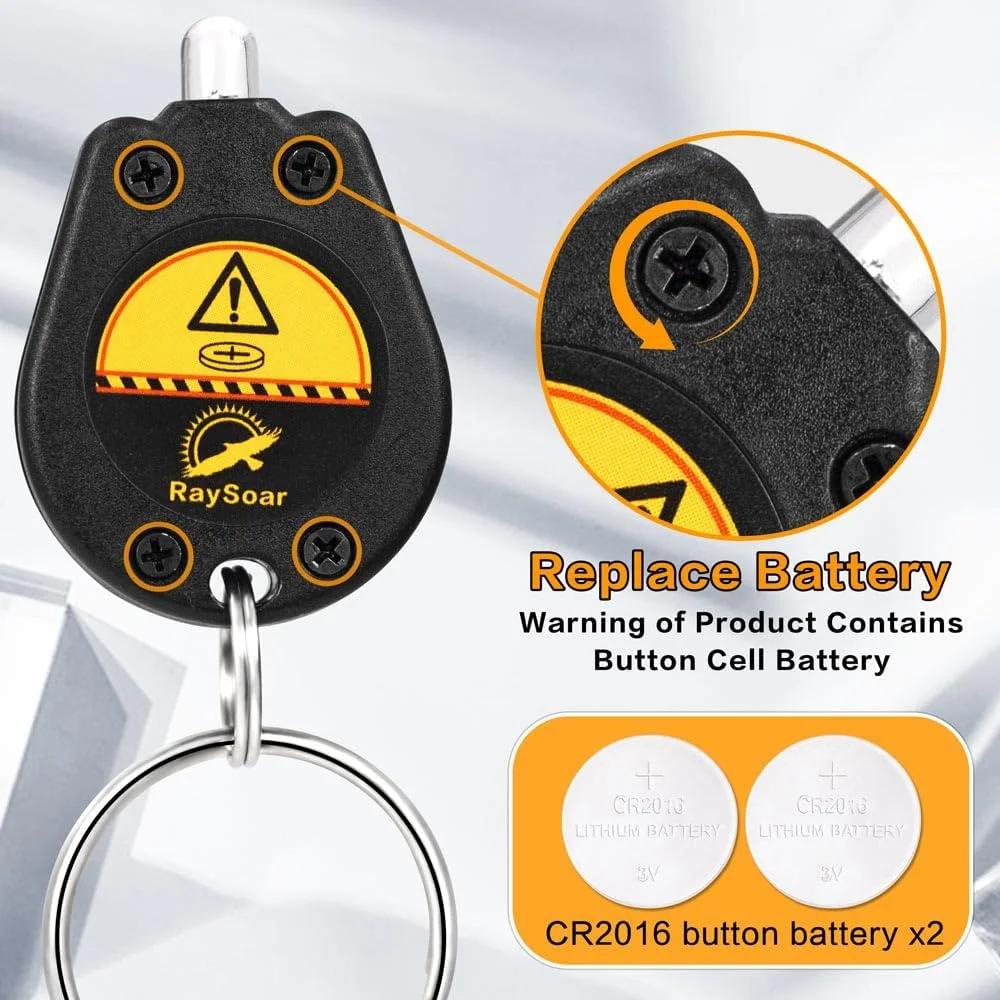 بسته 6 عددی چراغ قوه مینی UV LED جاکلیدی UV برای تشخیص بسته 6 عددی چراغ قوه مینی UV LED جاکلیدی UV برای تشخیص