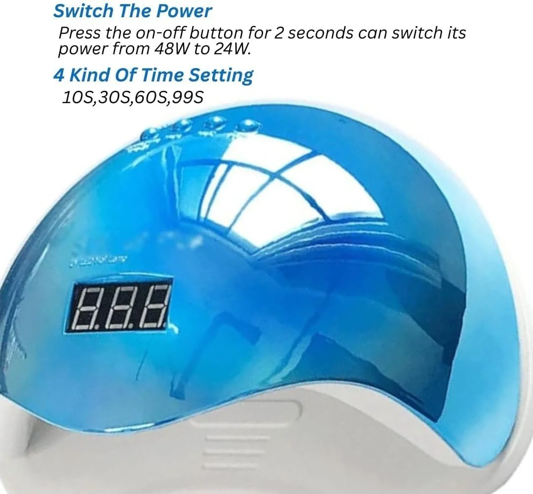 دستگاه خشک کن لاک ناخن اس دی، لامپ ال ای دی یو وی ناخن، نور یو وی برای ناخن، لامپ ال ای دی برای لاک ژل، دستگاه خشک کن لاک ناخن حرفه ای سان ایکس 5 مکس 150 وات دستگاه خشک کن لاک ناخن اس دی، لامپ ال ای دی یو وی ناخن، نور یو وی برای ناخن، لامپ ال ای دی برای لاک ژل، دستگاه خشک کن لاک ناخن حرفه ای سان ایکس 5 مکس 150 وات