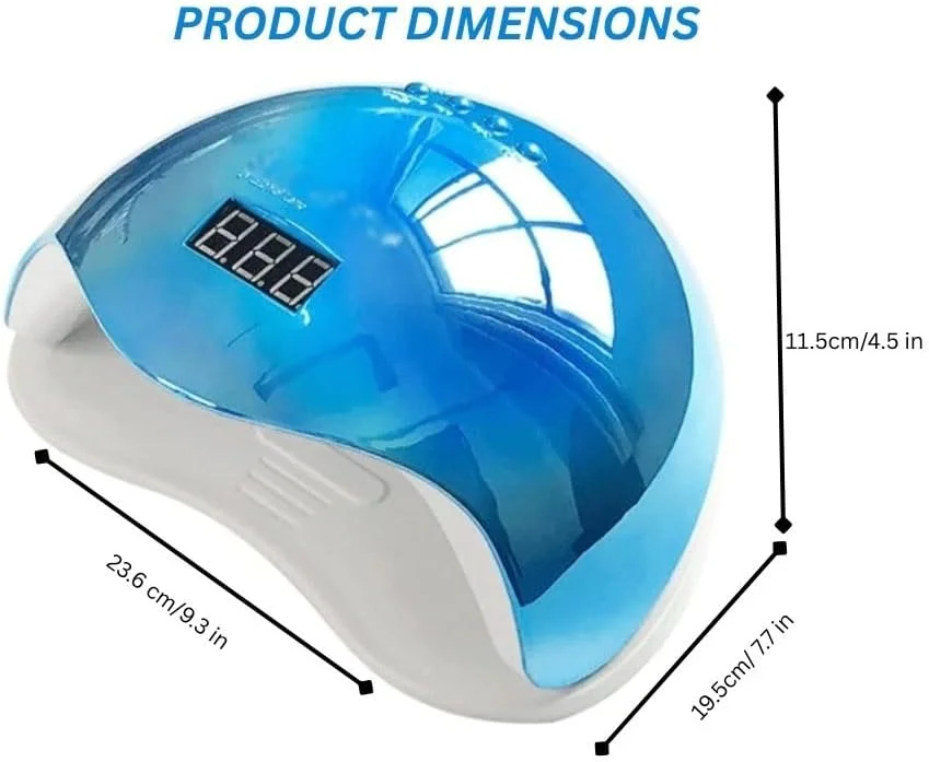 دستگاه خشک کن لاک ناخن اس دی، لامپ ال ای دی یو وی ناخن، نور یو وی برای ناخن، لامپ ال ای دی برای لاک ژل، دستگاه خشک کن لاک ناخن حرفه ای سان ایکس 5 مکس 150 وات دستگاه خشک کن لاک ناخن اس دی، لامپ ال ای دی یو وی ناخن، نور یو وی برای ناخن، لامپ ال ای دی برای لاک ژل، دستگاه خشک کن لاک ناخن حرفه ای سان ایکس 5 مکس 150 وات