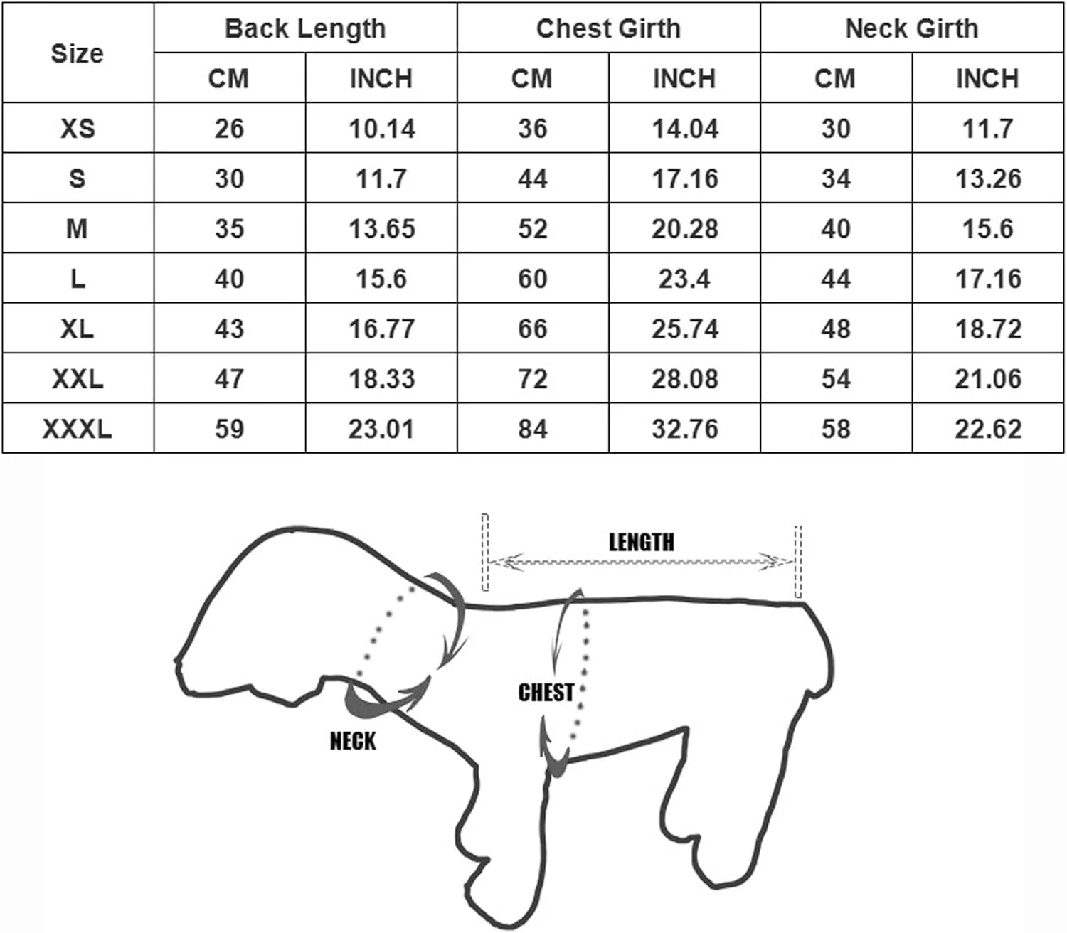 لباس زمستانی سگ، کت حیوانات خانگی مناسب سگ ها، لباس گرم سگ ها برای سگ های کوچک، کت سگ بزرگ مناسب کریسمس (Hortel, XL)