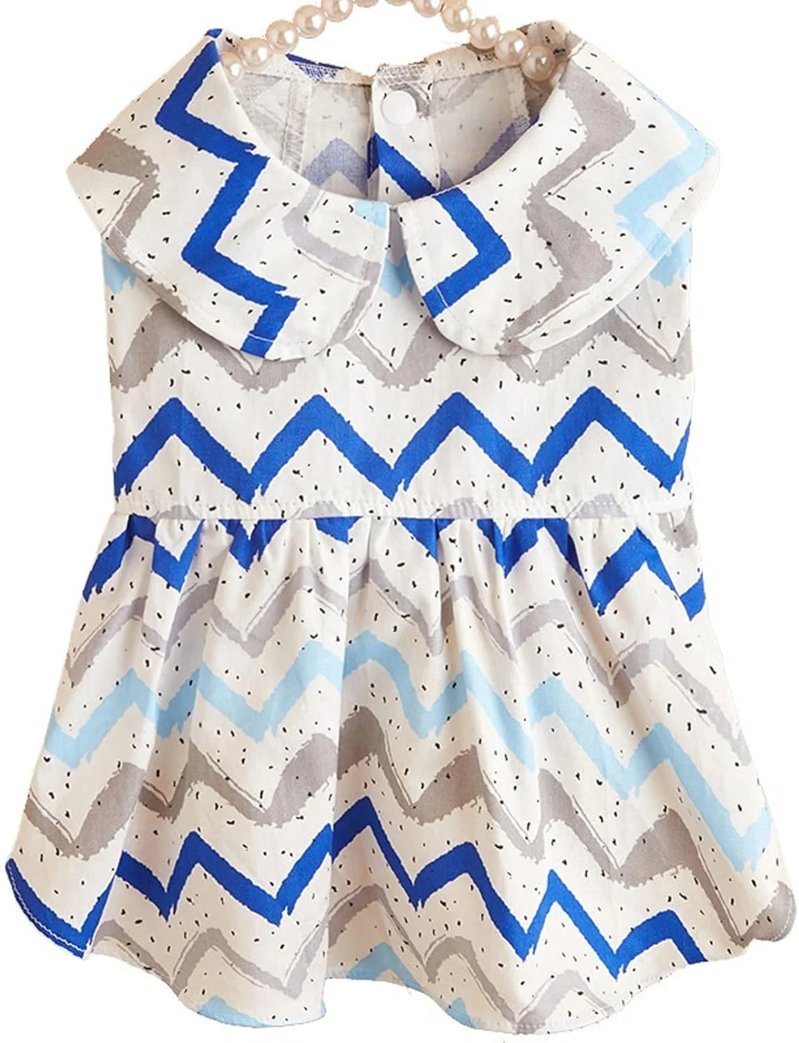 لباس سگ و گربه، پیراهن و دامن طرح راه راه زیبا برای حیوانات خانگی کوچک، لباس سگ، لباس پرنسس گربه (Hortel,M)