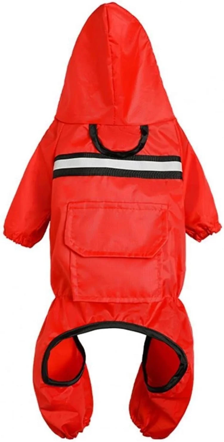 لباس سگ بارانی سازگار با محیط زیست، لباس غیر رسمی مقاوم در برابر سایش، بارانی سگ تابستانی زیبا، ژاکت بارانی سگ، لباس بارانی سگ (آبی تیره، XL)