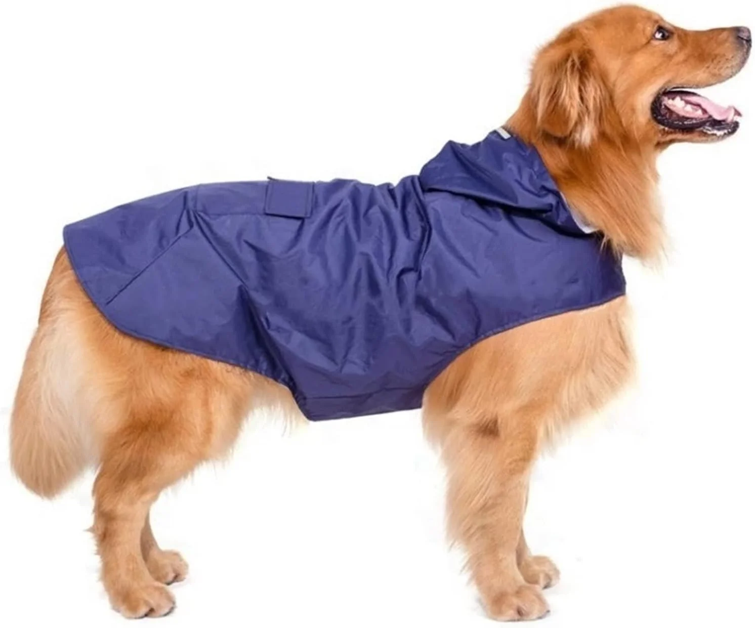 لباس سگ بارانی بازتابنده مناسب سگ های کوچک و بزرگ، ضد آب (Hortel, 4XL)