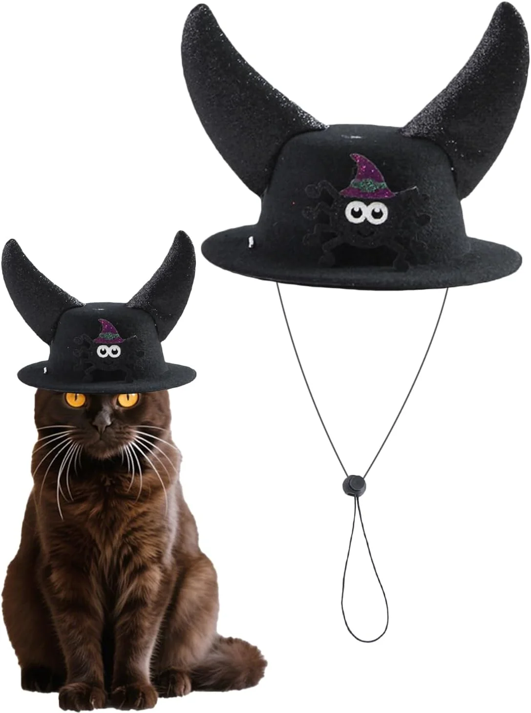 کلاه سگ کوچک، کلاه طرح شاخ حیوان خانگی | کلاه سرپوش قابل تنظیم برای جشن های خانوادگی، جشنواره، نمایش صحنه، اجرای تئاتر، مهمانی و جشن