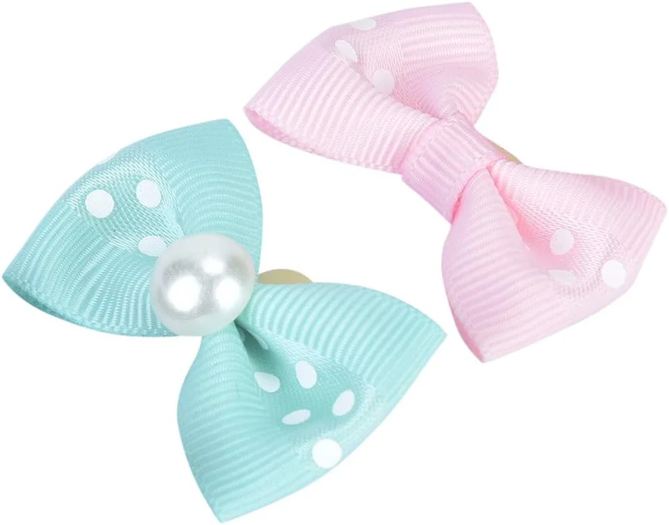 اکسسوری موی حیوانات خانگی، پاپیون موی سگ رنگارنگ، استفاده آسان، مناسب برای جشن تولد