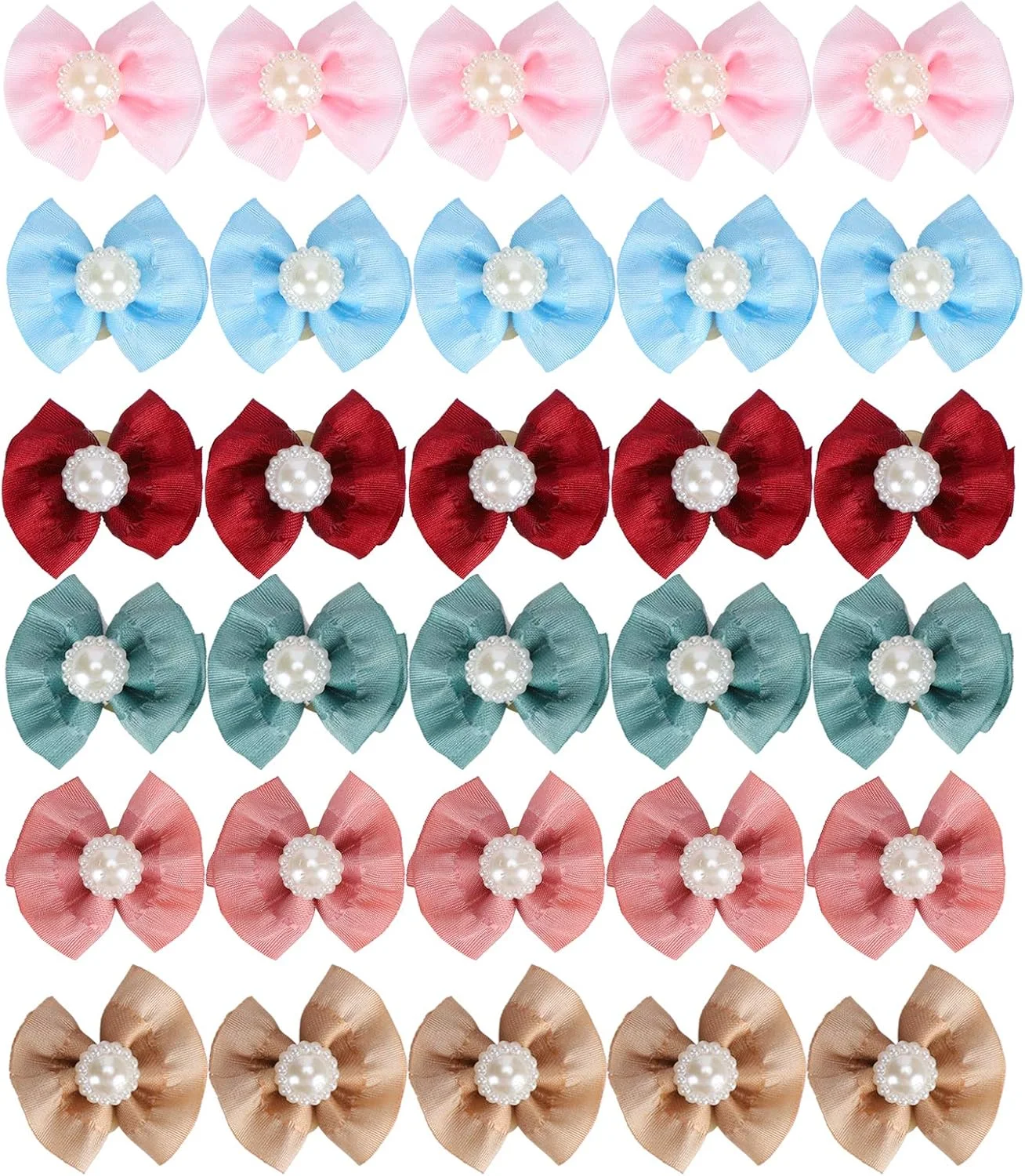 لوازم آرایش حیوانات خانگی، پاپیون موی حیوانات خانگی پلی استر، گیره مو، لوازم جانبی موی سگ، شیک و زیبا برای پوشش روزانه