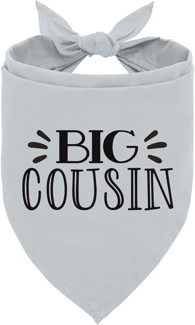 دستمال گردن سگ با طرح اعلامیه بچه، شال تزئینی برای عکس بارداری، لوازم جانبی شال حیوانات خانگی برای سگ ها و گربه های کوچک و متوسط، دستمال گردن خاکستری سگ