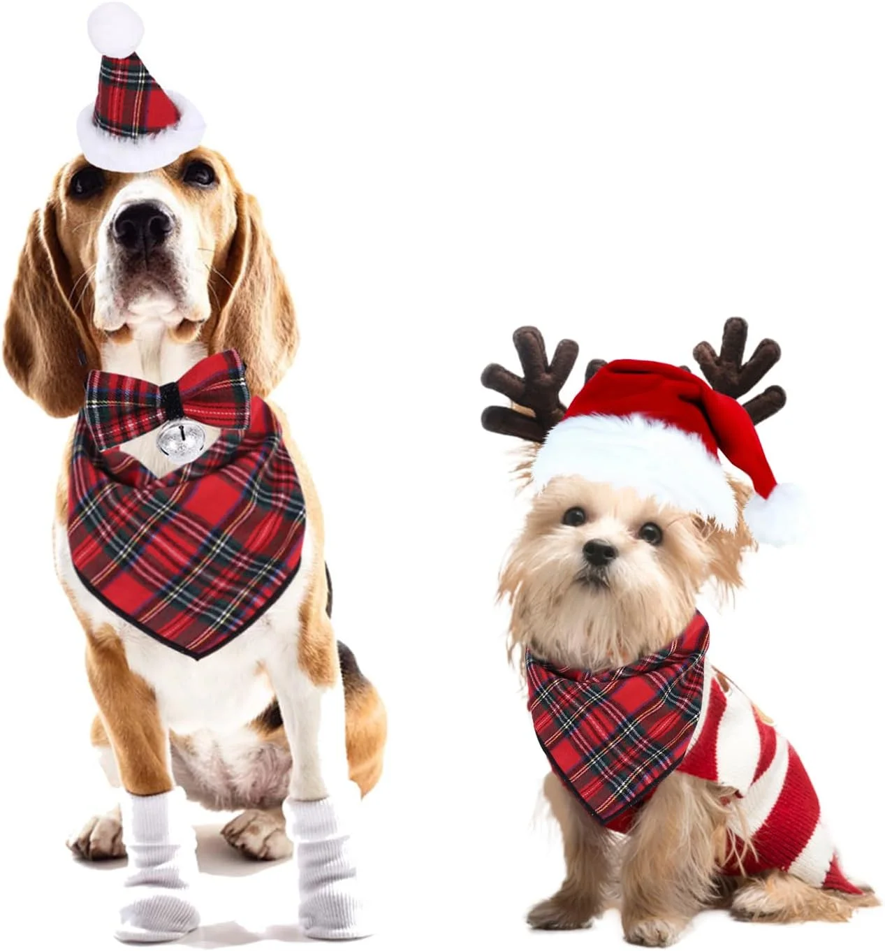 دستمال گردن سگ طرح تارتان قرمز، دستمال گردن سگ مناسب کریسمس، دستمال سه گوش چهارخانه کلاسیک، قابل شستشو و استفاده مجدد، لوازم جانبی لباس حیوانات خانگی دستمال گردن سگ طرح تارتان قرمز، دستمال گردن سگ مناسب کریسمس، دستمال سه گوش چهارخانه کلاسیک، قابل شستشو و استفاده مجدد، لوازم جانبی لباس حیوانات خانگی