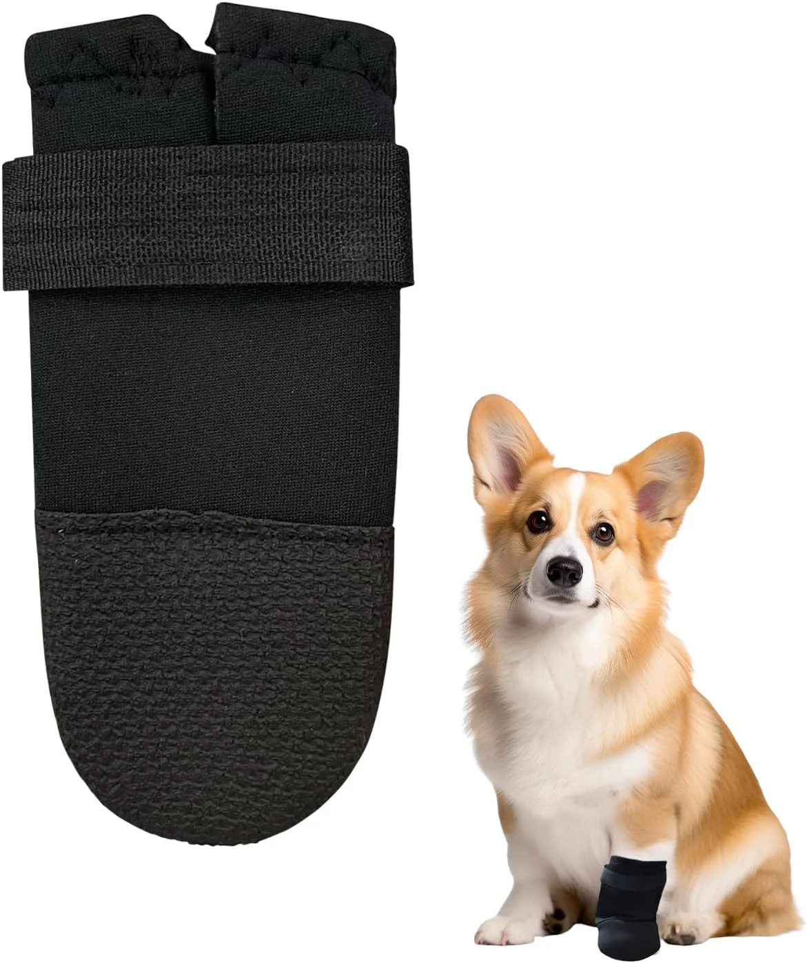 کفش سگ ARYIMYDP، محافظت از پنجه، مناسب فضای باز، جلوگیری از لیسیدن زخم حیوانات خانگی، تنفس پذیر، نرم، مقاوم در برابر گاز گرفتن، رطوبت و عفونت، کفش سگ برای دوران نقاهت