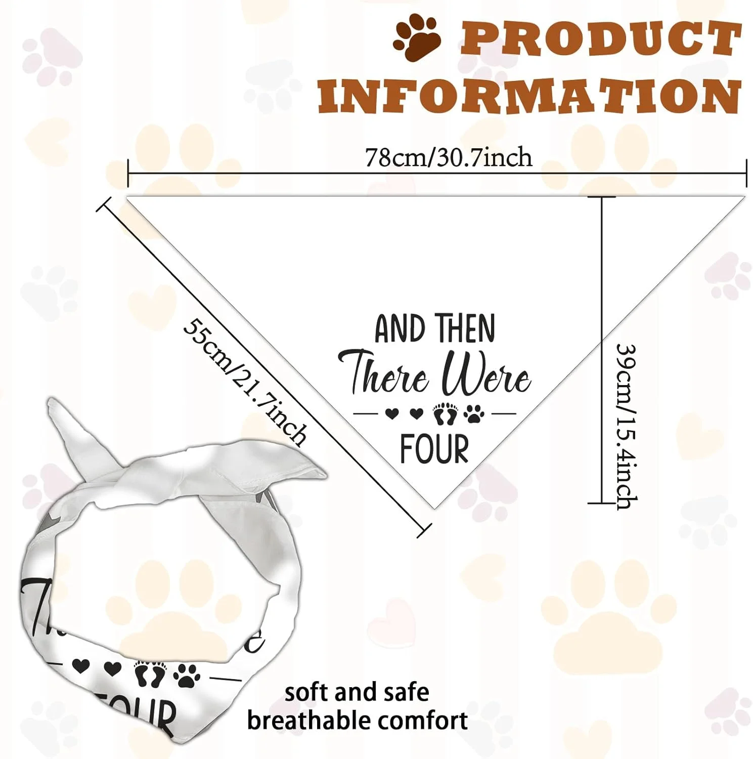 آرریکرافت 1 عدد دستمال گردن سگ، دستمال سه گوش قابل تنظیم و راحت حیوانات خانگی، پیش بند پنبه ای قابل شستشو برای سگ های بزرگ 78x39 سانتی متر (30.7x15.35 اینچ) آرریکرافت 1 عدد دستمال گردن سگ، دستمال سه گوش قابل تنظیم و راحت حیوانات خانگی، پیش بند پنبه ای قابل شستشو برای سگ های بزرگ 78x39 سانتی متر (30.7x15.35 اینچ)