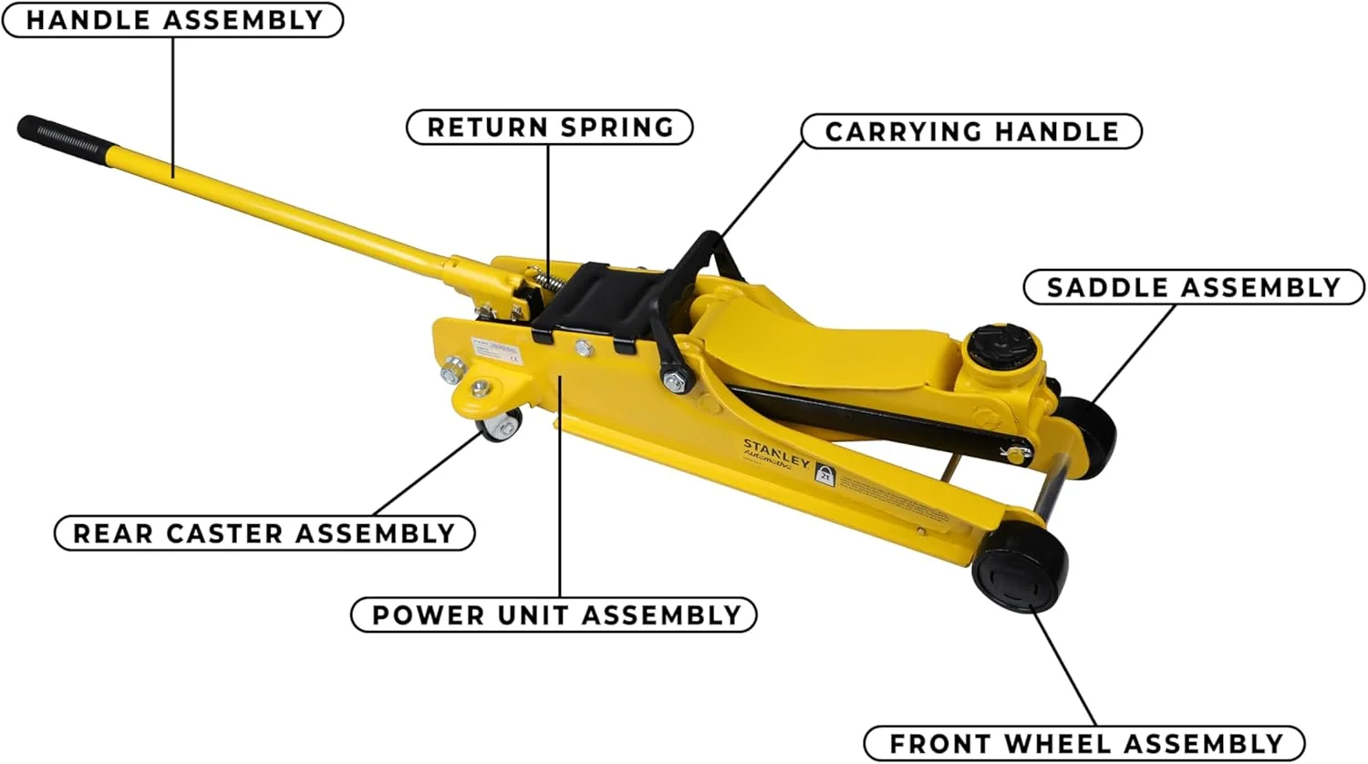 جک هیدرولیک 2 تنی استنلی مدل STMT81251-1 جک هیدرولیک 2 تنی استنلی مدل STMT81251-1