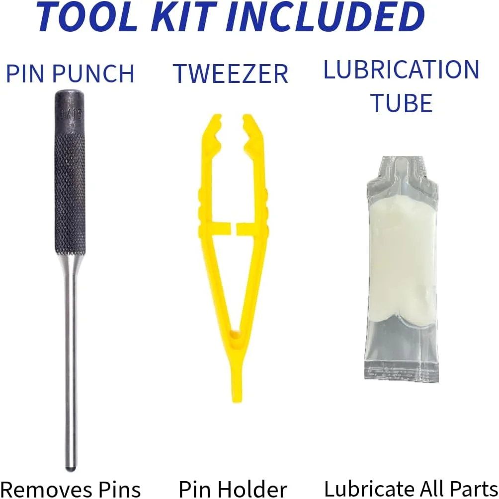 کیت کامل چرخ های جلو پالت تراک CARBO GLIDE CRWON PTH50