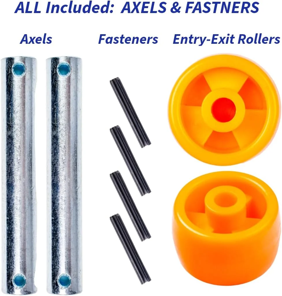 کیت کامل چرخ های جلو پالت تراک CARBO GLIDE CRWON PTH50