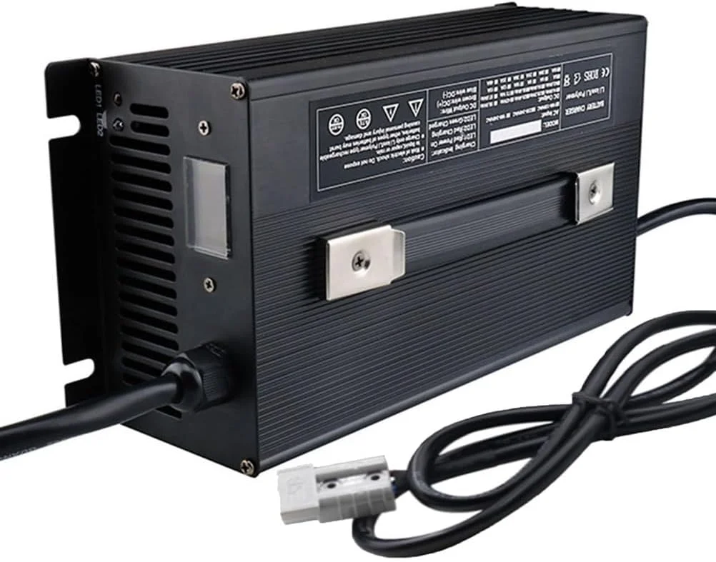 شارژر باتری لیفتراک 36 ولت 30 آمپر برای باتری های اسیدی 36 ولت با دوشاخه اندرسون 120A/175A/350A برای لیفتراک، جک پالت، گلف کارت