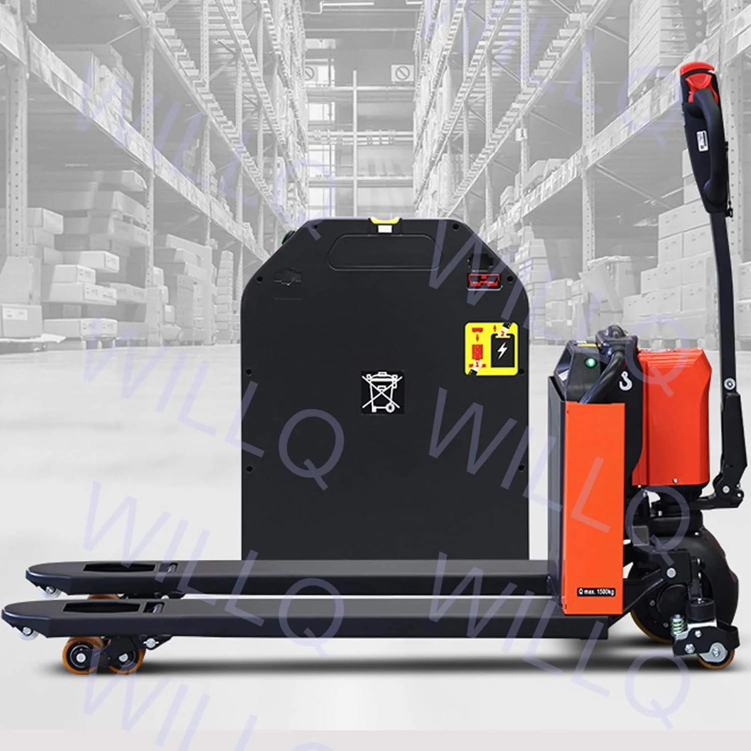 باطری لیتیوم-یونی 24 ولت 20 آمپر ساعت 30 آمپر ساعت 50 آمپر ساعت / باطری LiFePO4 48 ولت 20 آمپر ساعت جایگزین برای لوازم جانبی جک پالت برقی PTE15Q-A/PTE20Q-A، 24v50ah