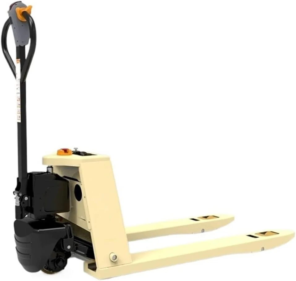 جک پالت برقی با ظرفیت 2000 کیلوگرم، جک پالت لیتیومی، جک پالت تمام برقی برای جابجایی مواد (56 سانتی متر)